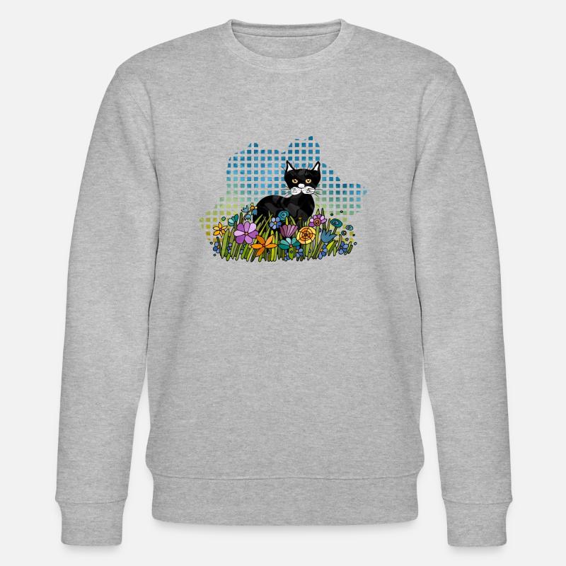 Chat - Sweat bio CHANGER Stanley/Stella Unisexe - gris chiné