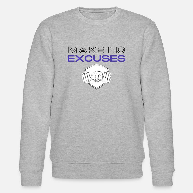 Pas d’excuses 2 - Sweat bio CHANGER Stanley/Stella Unisexe - gris chiné