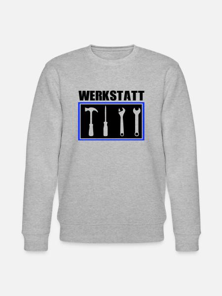 werkzeug werkstatt - Stanley/Stella Unisex Bio-Sweatshirt CHANGER - Grau meliert