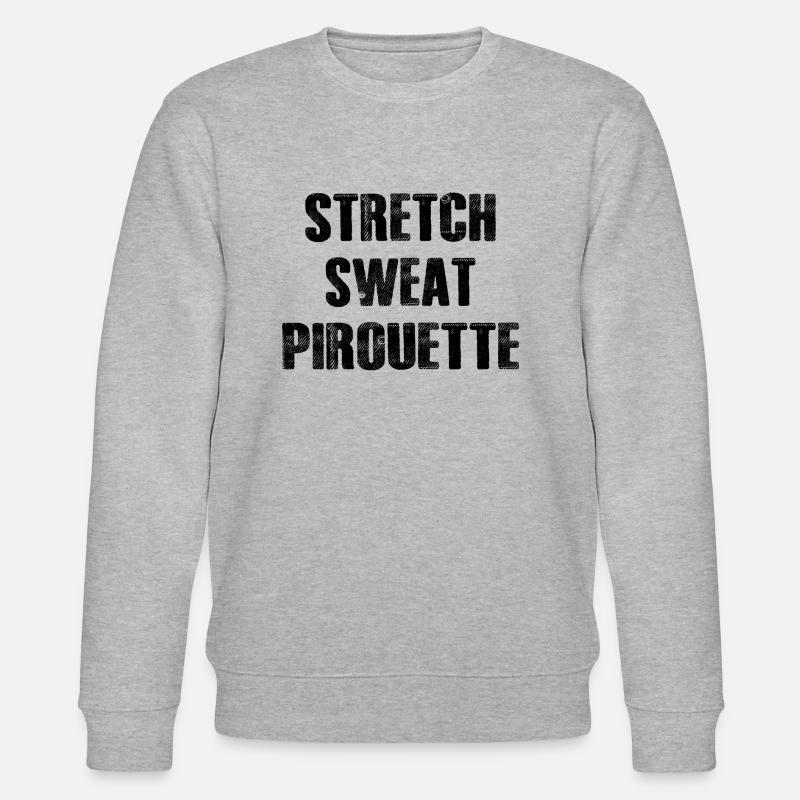 Dancing Dance Music - Stanley/Stella CHANGER Unisex Organic Sweatshirt - heather grey