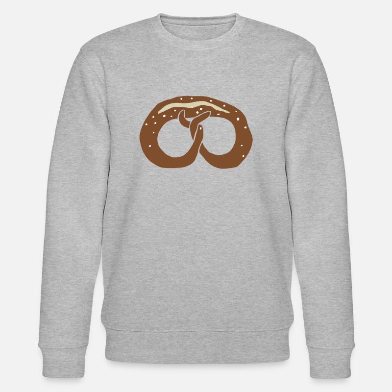Brezel - Stanley/Stella Unisex Bio-Sweatshirt CHANGER  - Grau meliert