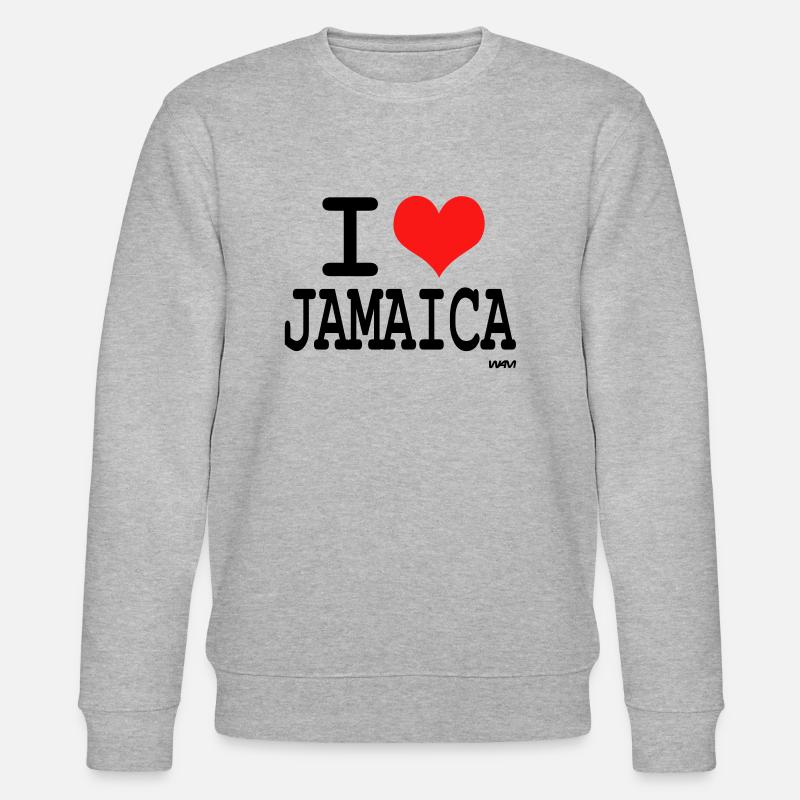 jamaica - Stanley/Stella Unisex Bio-Sweatshirt CHANGER  - Grau meliert