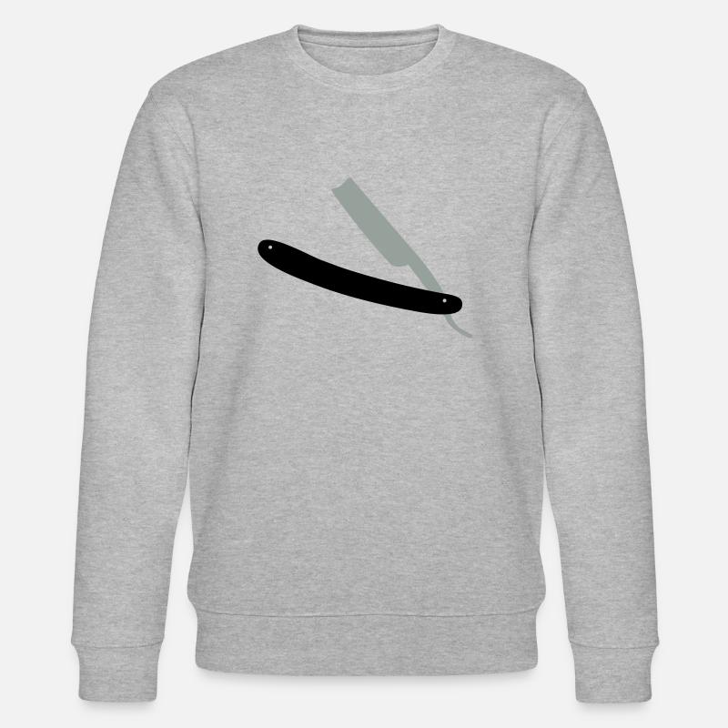Rasiermesser - Stanley/Stella Unisex Bio-Sweatshirt CHANGER  - Grau meliert