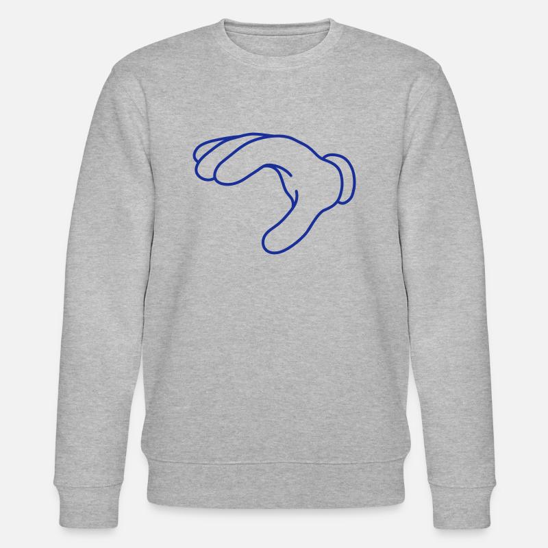 Hand - Stanley/Stella Unisex Bio-Sweatshirt CHANGER  - Grau meliert