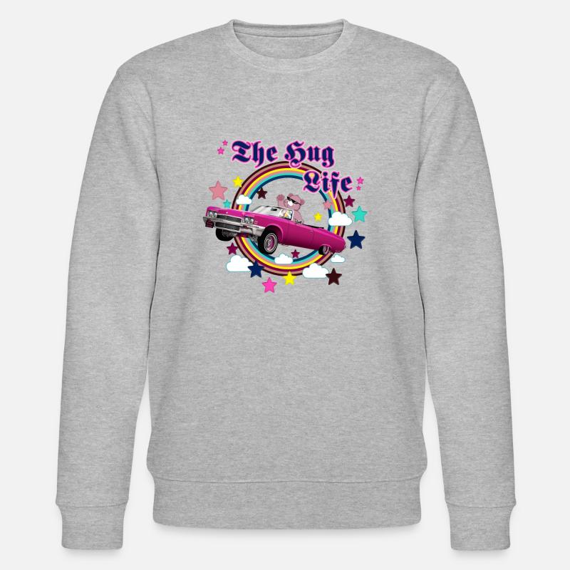Das Umarmungsleben 2019 - Stanley/Stella Unisex Bio-Sweatshirt CHANGER  - Grau meliert