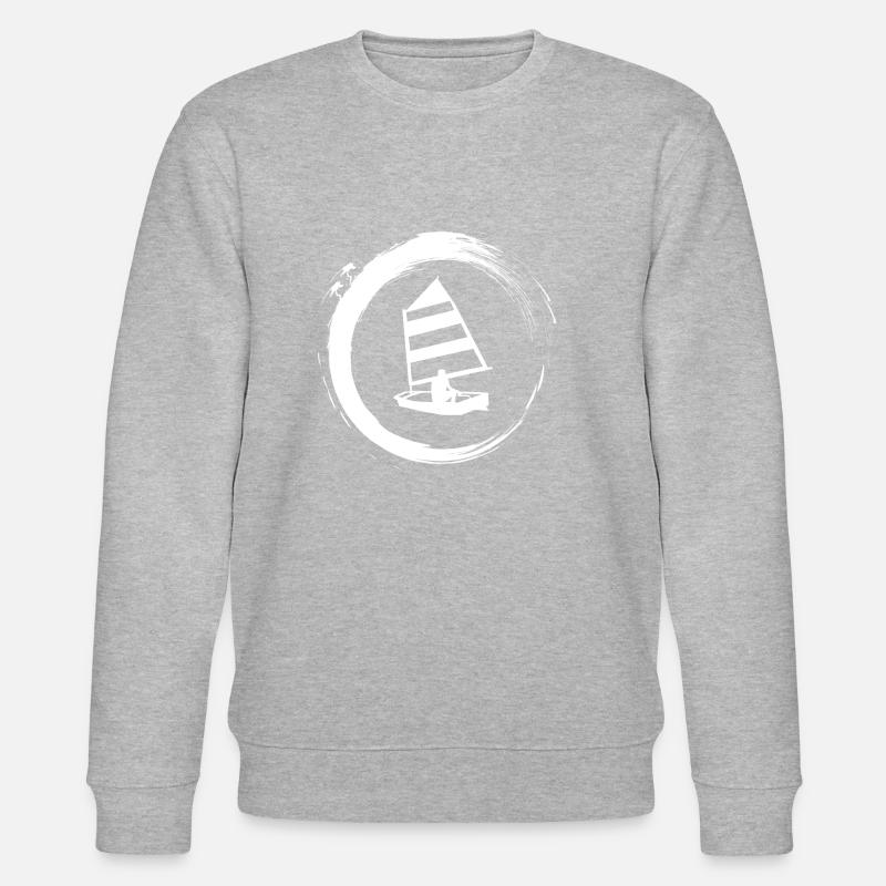Sailing - Stanley/Stella Unisex Bio-Sweatshirt CHANGER  - Grau meliert