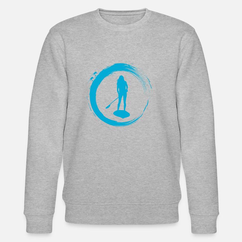 Stand Up Paddle - Sweat bio CHANGER Stanley/Stella Unisexe - gris chiné