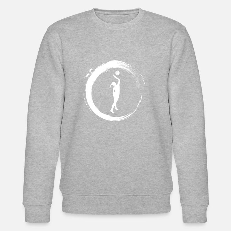 Beach volley - Sweat bio CHANGER Stanley/Stella Unisexe - gris chiné
