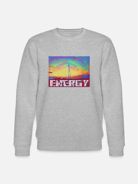 Energy - Stanley/Stella Unisex Bio-Sweatshirt CHANGER - Grau meliert