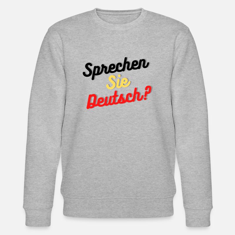 Sprechen Sie Deutsch? - Stanley/Stella Unisex Bio-Sweatshirt CHANGER  - Grau meliert