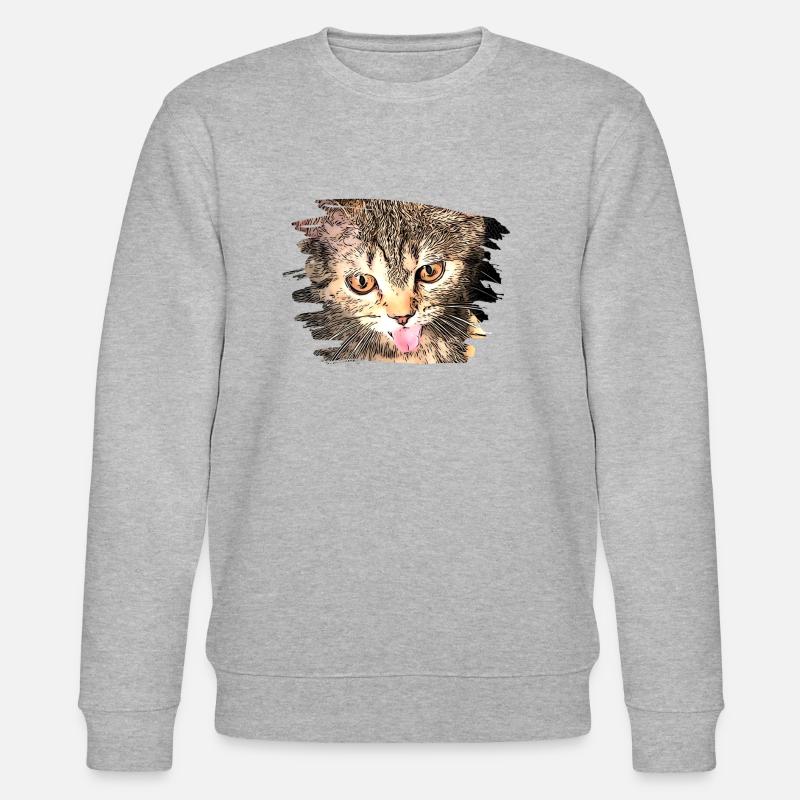 Ka pun - Stanley/Stella Unisex Bio-Sweatshirt CHANGER  - Grau meliert