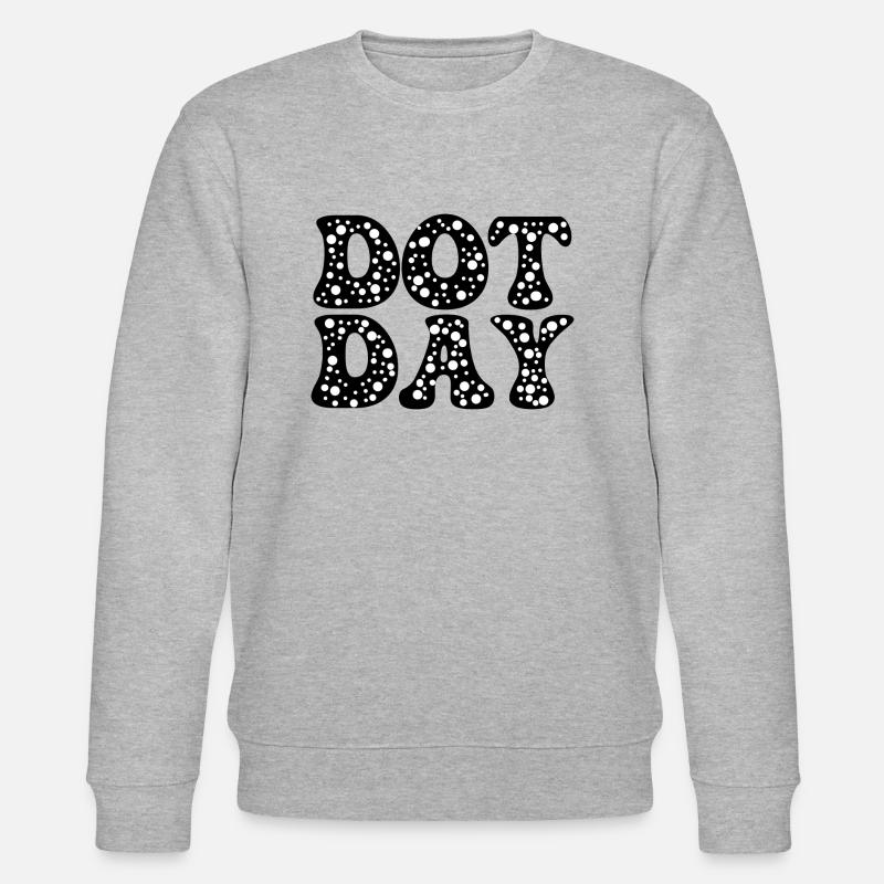 Journée des points - Points Love - Sweat bio CHANGER Stanley/Stella Unisexe - gris chiné