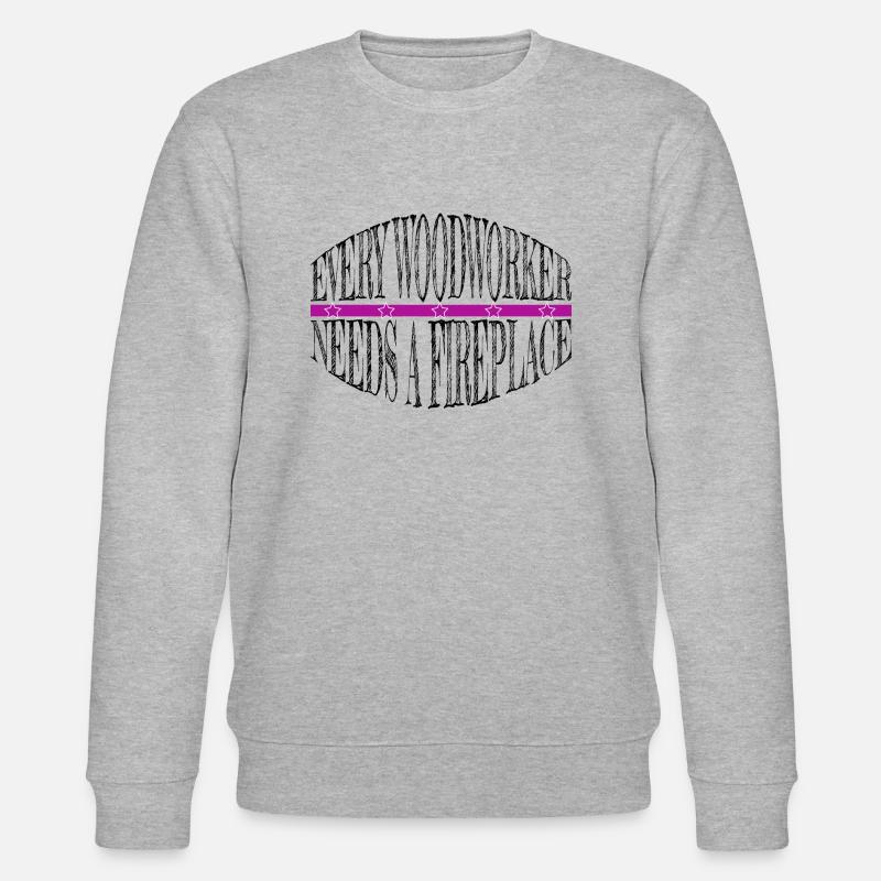 idée de cadeau d’anniversaire - Sweat bio CHANGER Stanley/Stella Unisexe - gris chiné