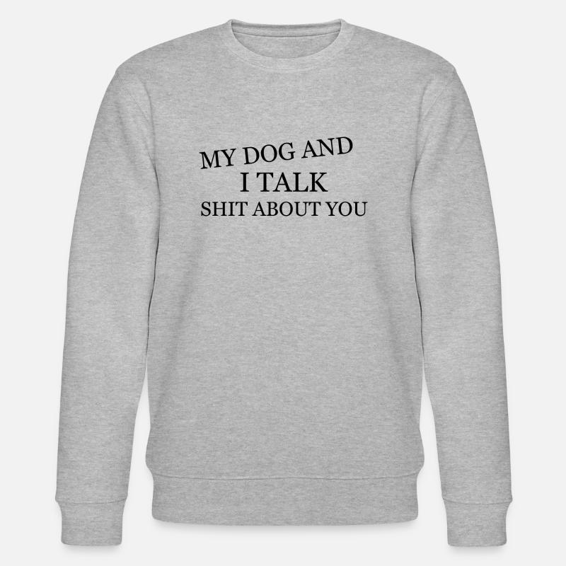 Hund Chien - Sweat bio CHANGER Stanley/Stella Unisexe - gris chiné