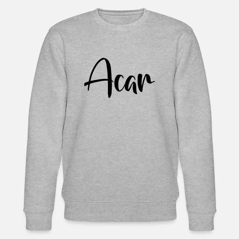 Nom -Acar - Sweat bio CHANGER Stanley/Stella Unisexe - gris chiné