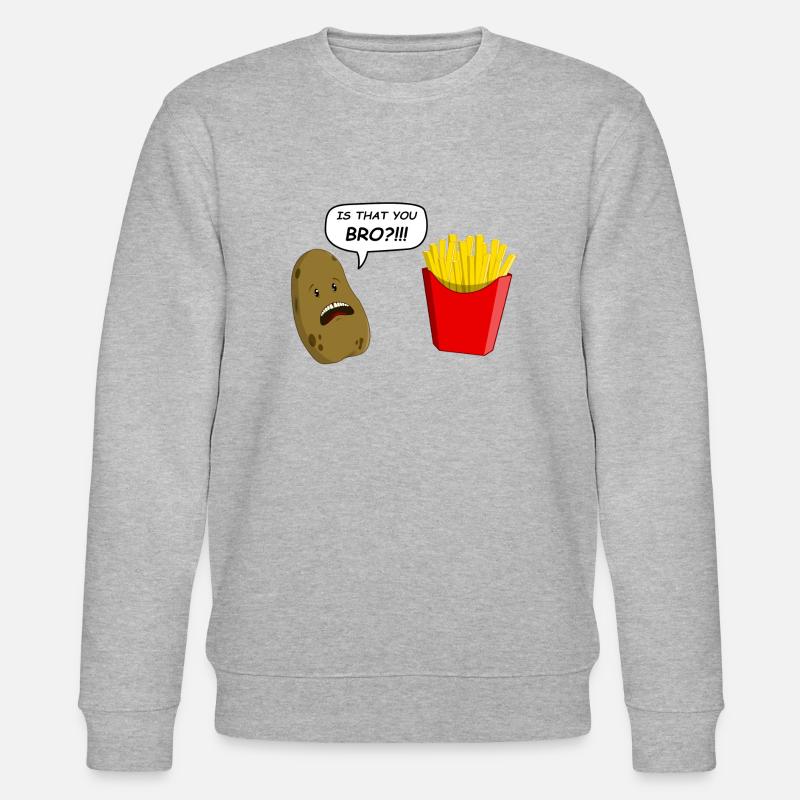 potato - Stanley/Stella Unisex Bio-Sweatshirt CHANGER  - Grau meliert