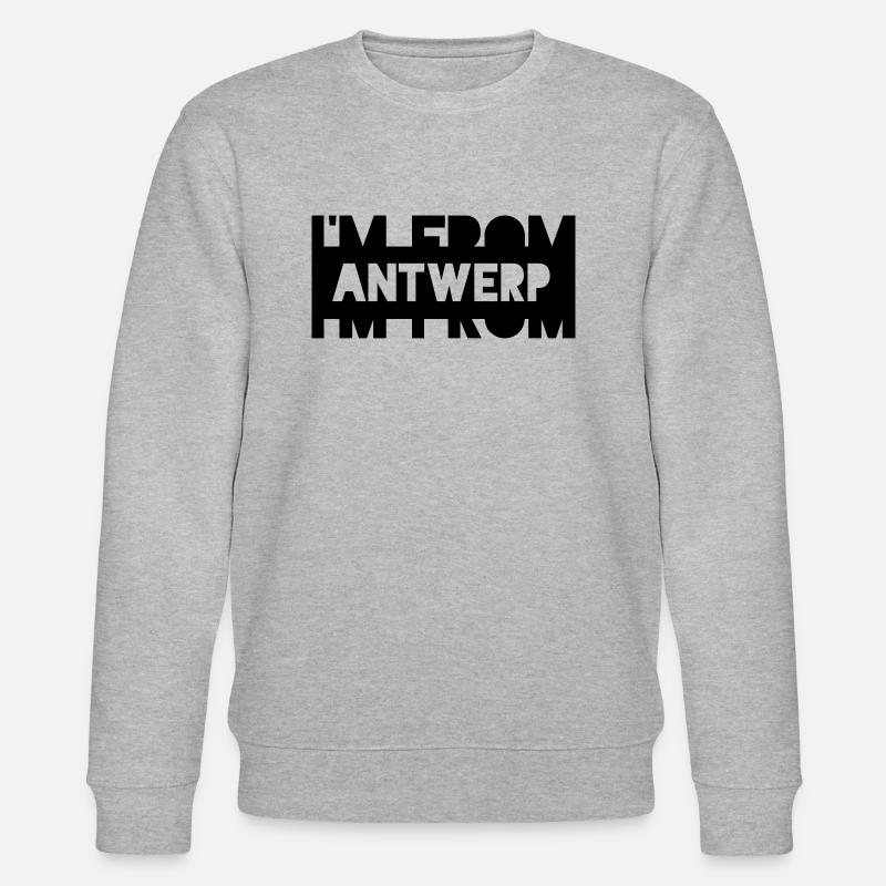 From Antwerp - Stanley/Stella CHANGER Unisex Organic Sweatshirt - heather grey