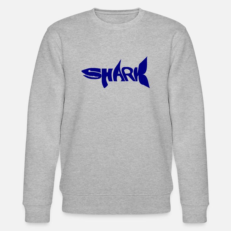requin - Sweat bio CHANGER Stanley/Stella Unisexe - gris chiné