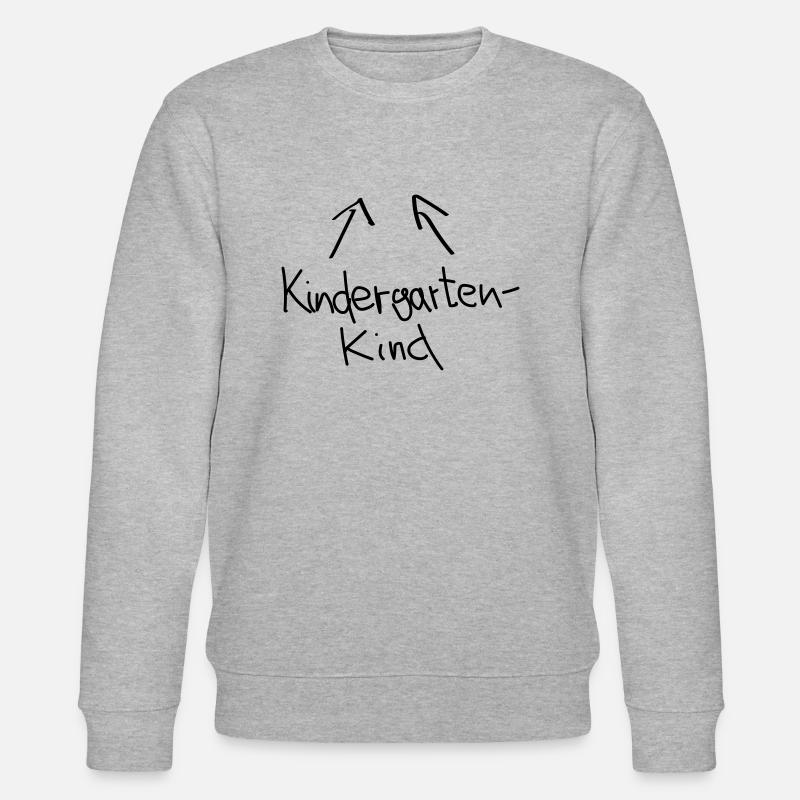 kindergartenkind Kindergarten Kind - Stanley/Stella Unisex Bio-Sweatshirt CHANGER  - Grau meliert