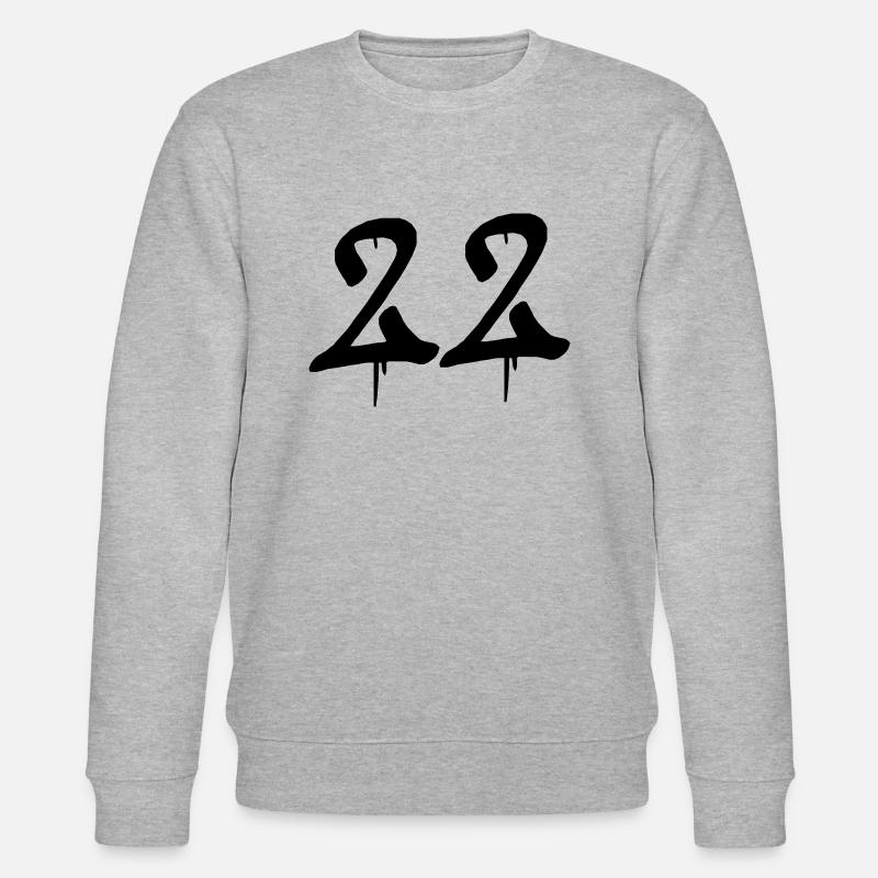 22 graffiti - Sweat bio CHANGER Stanley/Stella Unisexe - gris chiné