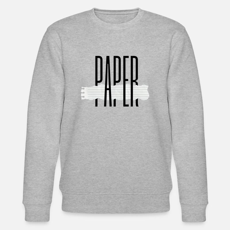 Papier - Stanley/Stella Unisex Bio-Sweatshirt CHANGER  - Grau meliert