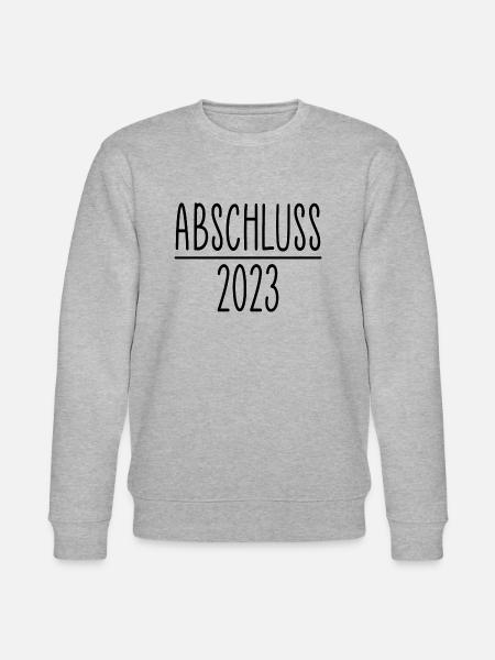 Abschluss 2023 Geschenk - Stanley/Stella Unisex Bio-Sweatshirt CHANGER  - Grau meliert