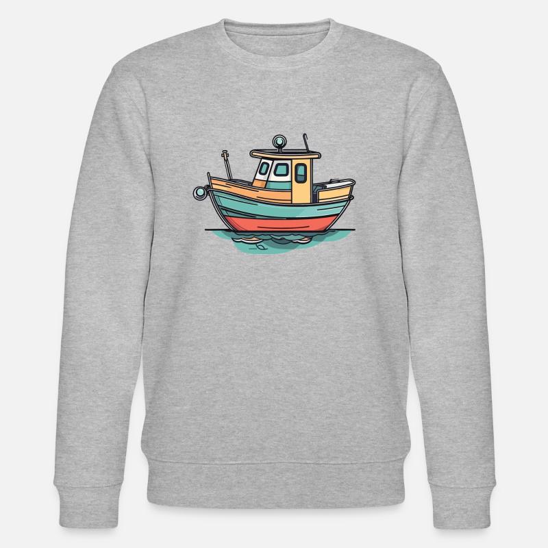 Boot - Stanley/Stella Unisex Bio-Sweatshirt CHANGER  - Grau meliert