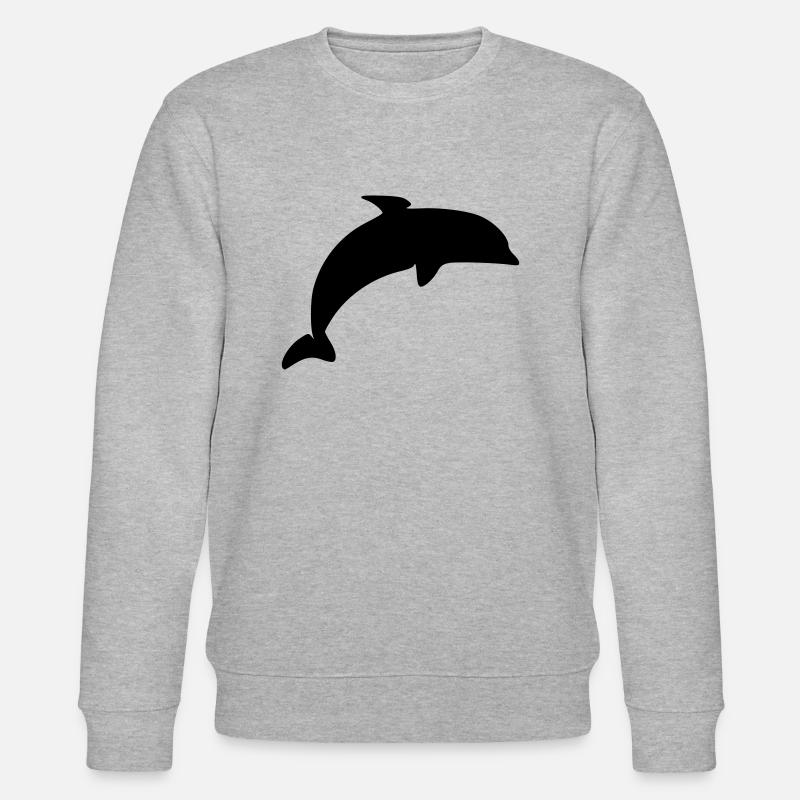 Dauphin - Sweat bio CHANGER Stanley/Stella Unisexe - gris chiné