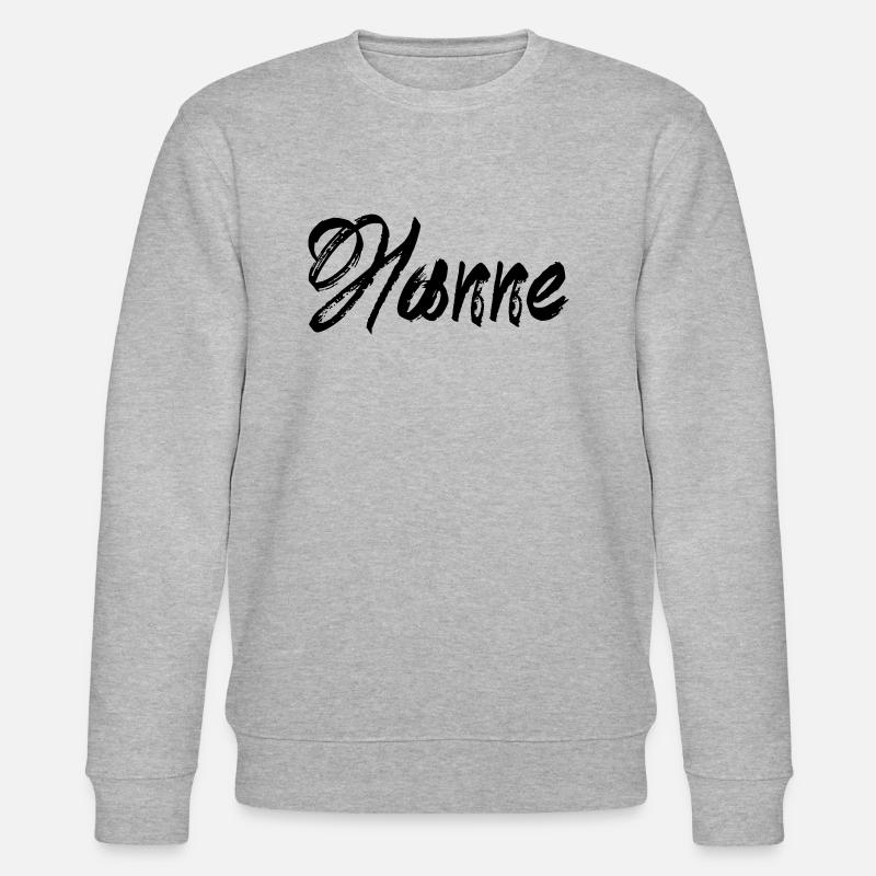 Hanne - Stanley/Stella Unisex Bio-Sweatshirt CHANGER  - Grau meliert