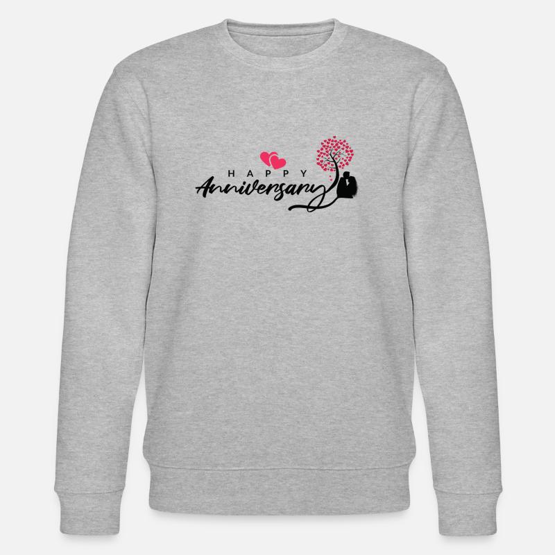 Bon anniversaire - Sweat bio CHANGER Stanley/Stella Unisexe - gris chiné