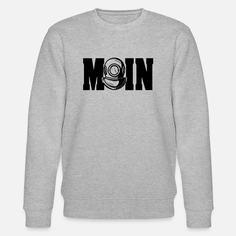 moin 6 - Stanley/Stella Unisex Bio-Sweatshirt CHANGER  - Grau meliert