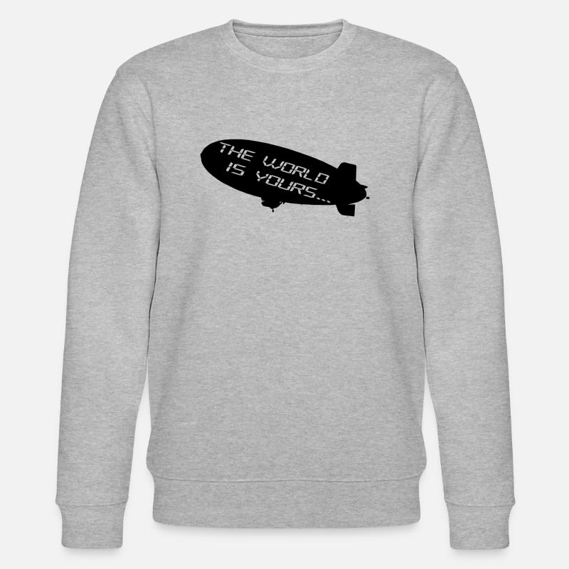 Le monde est à vous - Sweat bio CHANGER Stanley/Stella Unisexe - gris chiné