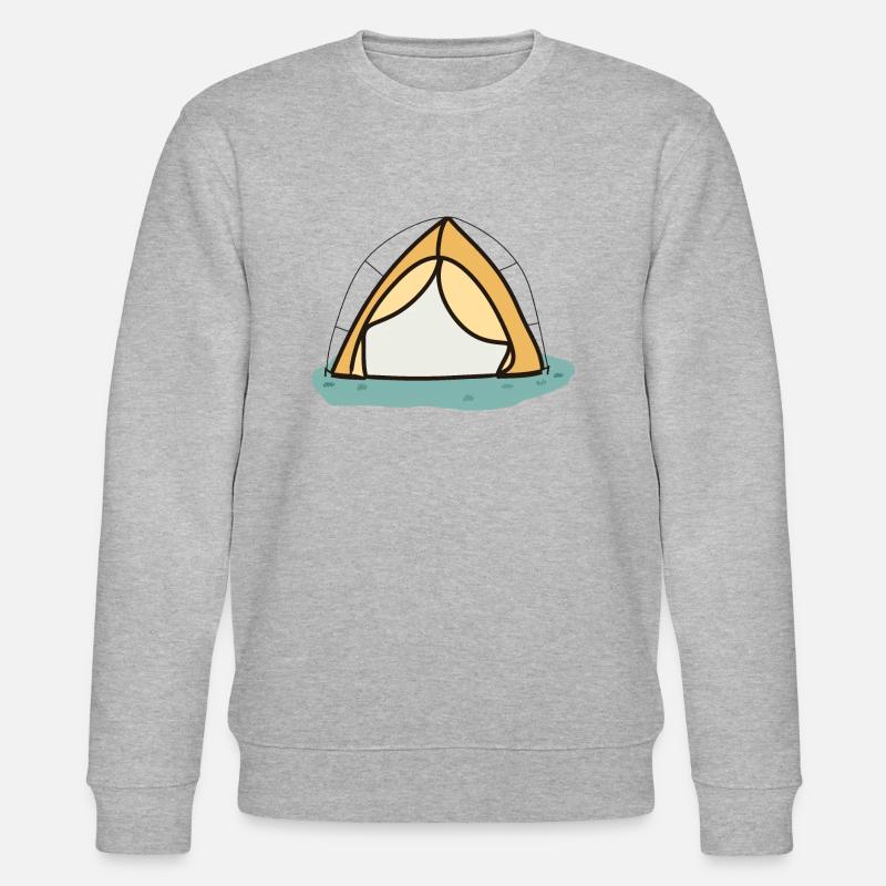 Camping 3 - Stanley/Stella CHANGER Unisex Organic Sweatshirt - heather grey