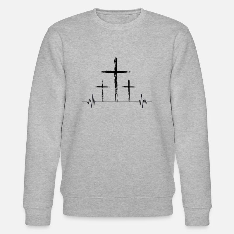 Die for you - Stanley/Stella Unisex Bio-Sweatshirt CHANGER  - Grau meliert