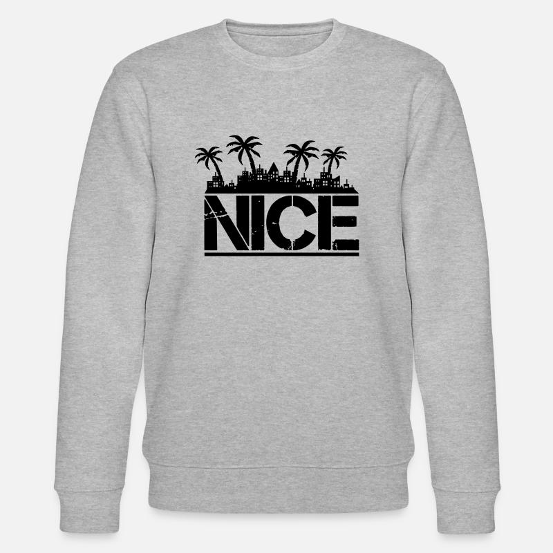 nice - Stanley/Stella Unisex Bio-Sweatshirt CHANGER  - Grau meliert