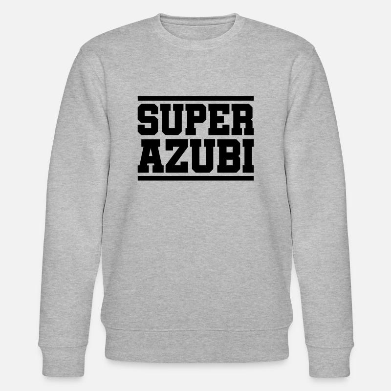 super azubi - Stanley/Stella Unisex Bio-Sweatshirt CHANGER  - Grau meliert