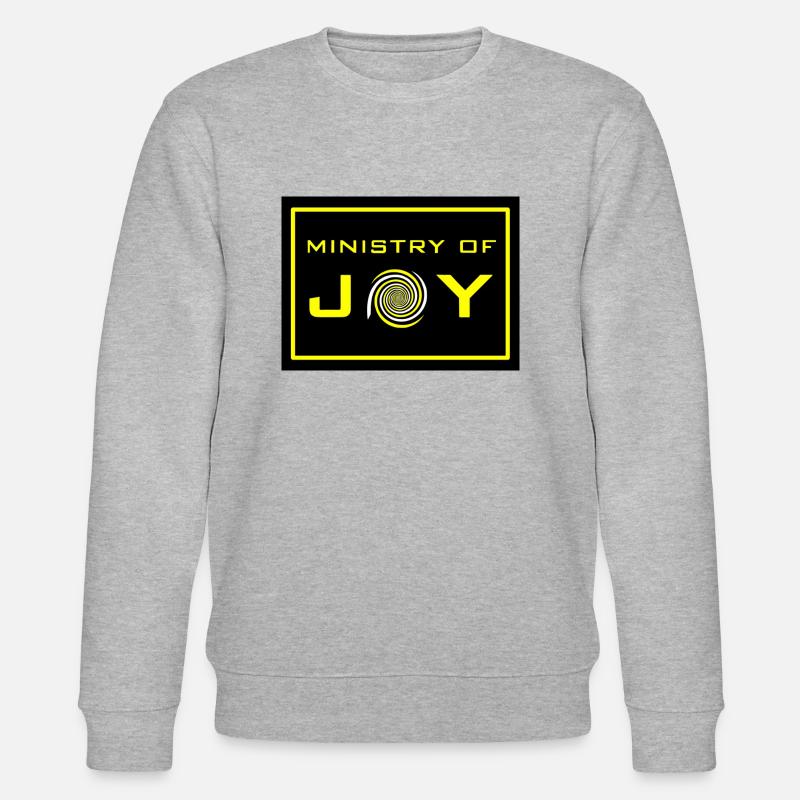 Lächeln Dienst der Freude - Stanley/Stella Unisex Bio-Sweatshirt CHANGER  - Grau meliert