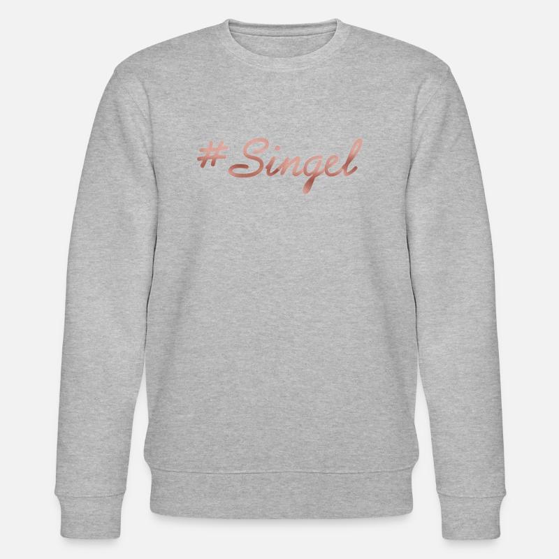singel - Stanley/Stella Unisex Bio-Sweatshirt CHANGER  - Grau meliert