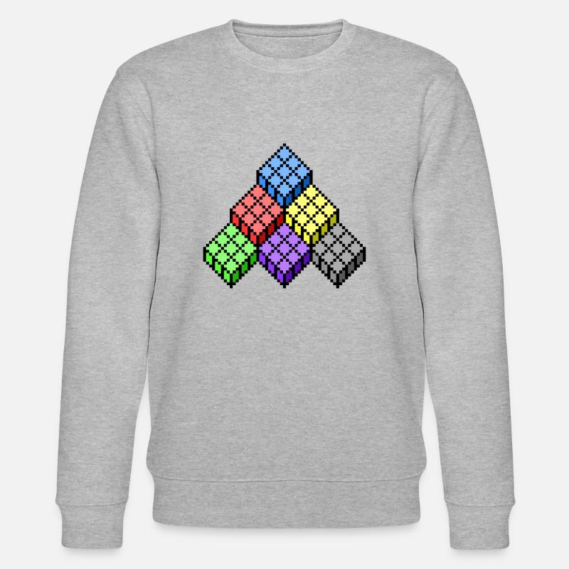 iso - Stanley/Stella Unisex Bio-Sweatshirt CHANGER  - Grau meliert