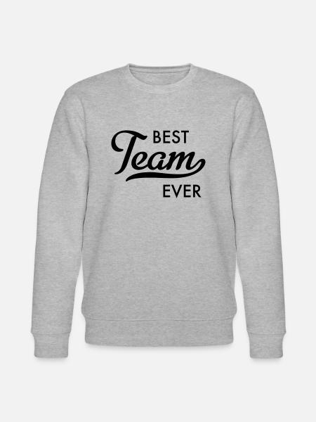 Best team - Stanley/Stella CHANGER Unisex Organic Sweatshirt - heather grey