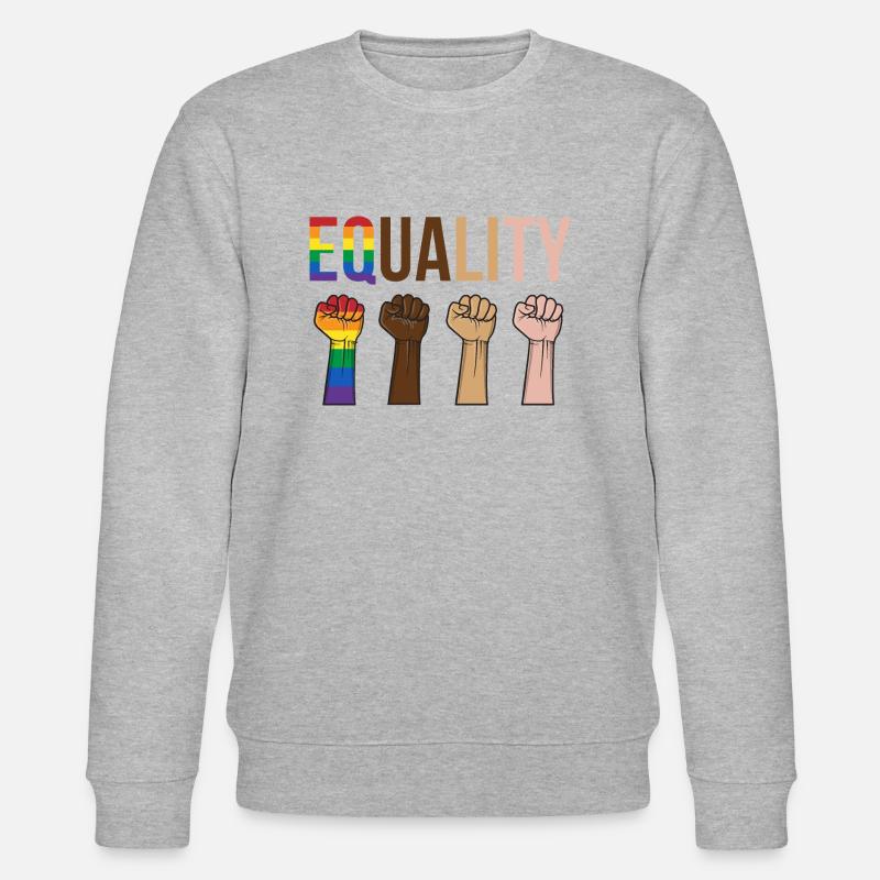 Equality - Stanley/Stella Unisex Bio-Sweatshirt CHANGER  - Grau meliert