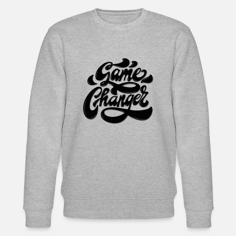 Game Changer - Stanley/Stella Unisex Bio-Sweatshirt CHANGER  - Grau meliert