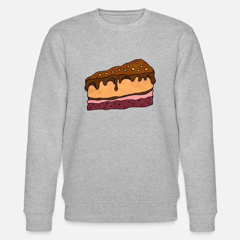 Kuchen - Stanley/Stella Unisex Bio-Sweatshirt CHANGER  - Grau meliert