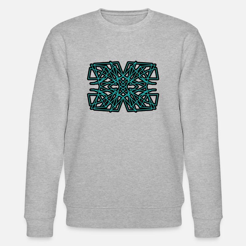 Pattern - Stanley/Stella CHANGER Unisex Organic Sweatshirt - heather grey