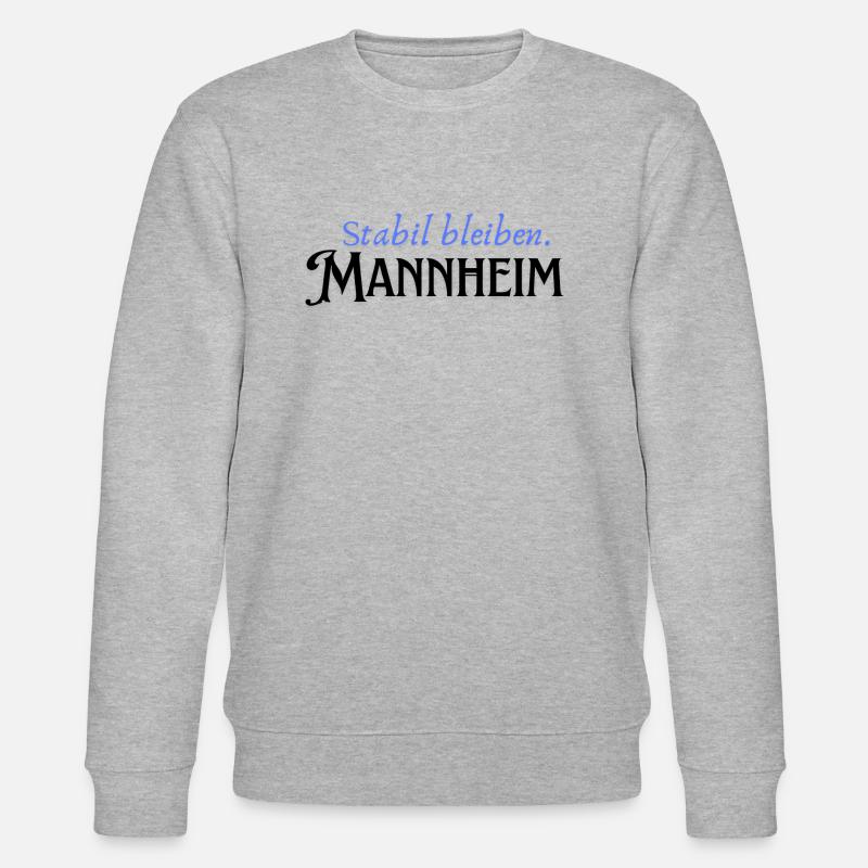 Staying stable Mannheim - Stanley/Stella CHANGER Unisex Organic Sweatshirt - heather grey