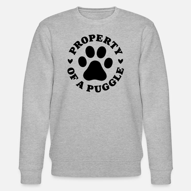 Eigenschaft eines Puggle - Stanley/Stella Unisex Bio-Sweatshirt CHANGER  - Grau meliert