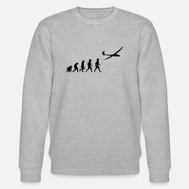 Planeur de planeur Evolution - Sweat bio CHANGER Stanley/Stella Unisexe - gris chiné