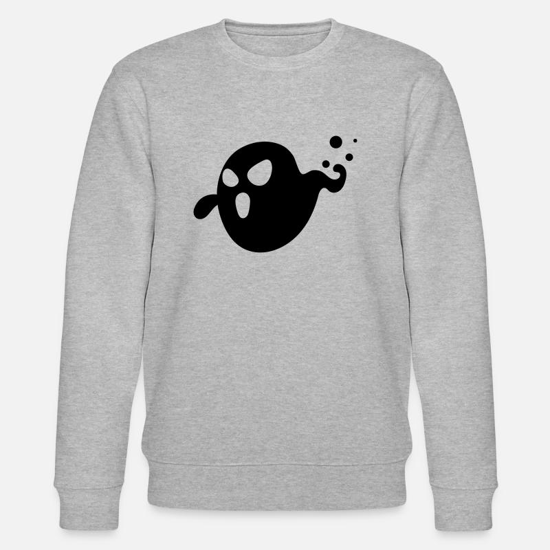 Casper 6 - Sweat bio CHANGER Stanley/Stella Unisexe - gris chiné