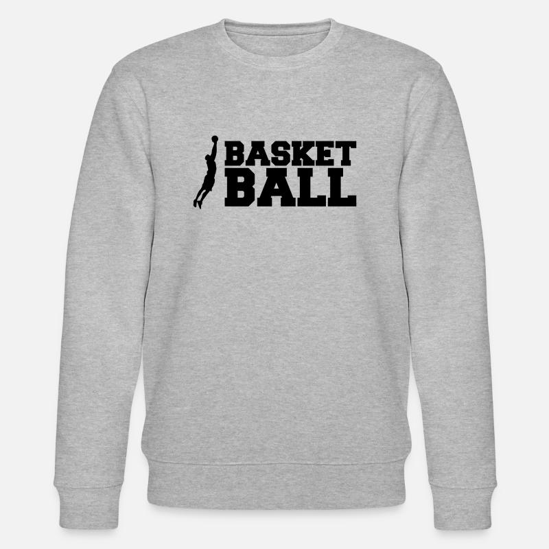 basketball - Stanley/Stella Unisex Bio-Sweatshirt CHANGER  - Grau meliert