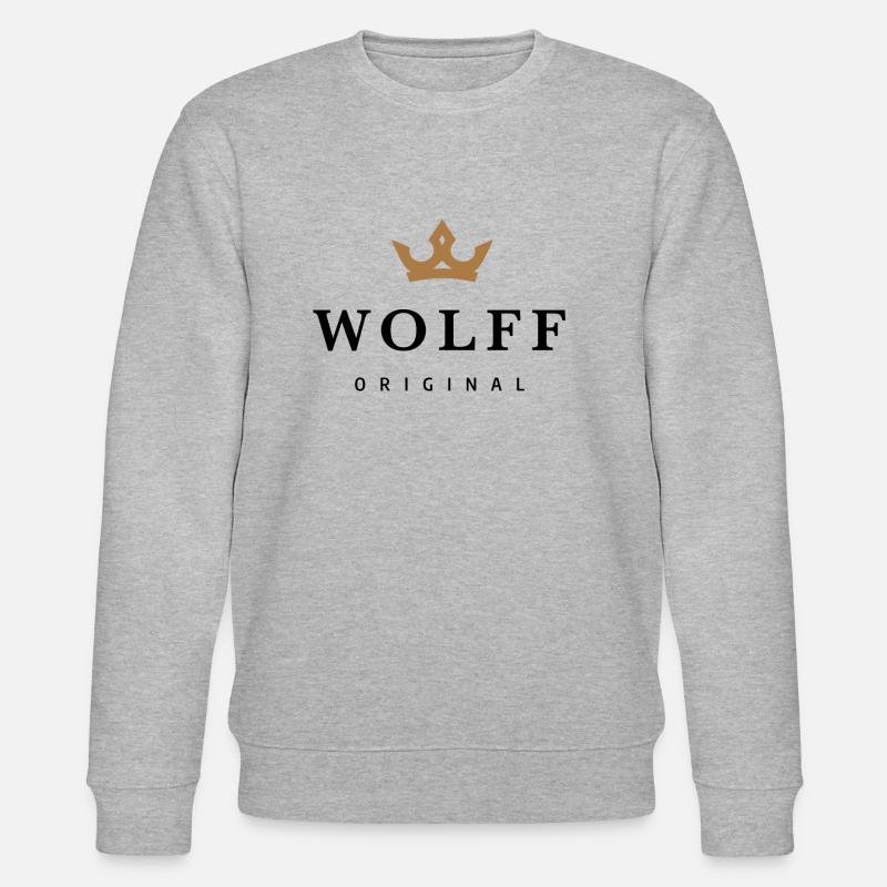 Wolff - Sweat bio CHANGER Stanley/Stella Unisexe - gris chiné